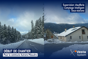 Équipe Vesta-System en intervention pour audit et déploiement de solution de pilotage énergétique