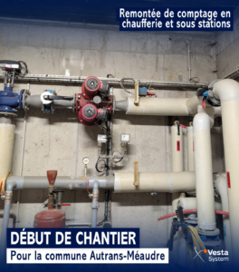 Compteur d'énergie thermique communicant pour réseau de chaleur