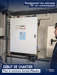 Intégration automate de régulation thermique en armoire électrique GTB