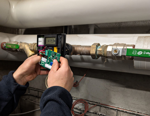 Installation d’automates de régulation et équipements de comptage communicants dans une chaufferie territoriale