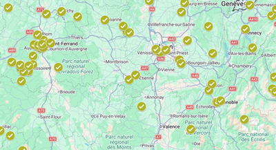Entreprise de GTB Vesta-System intervenant sur le pilotage énergétique d'un bâtiment en Rhône-Alpes près de Grenoble.